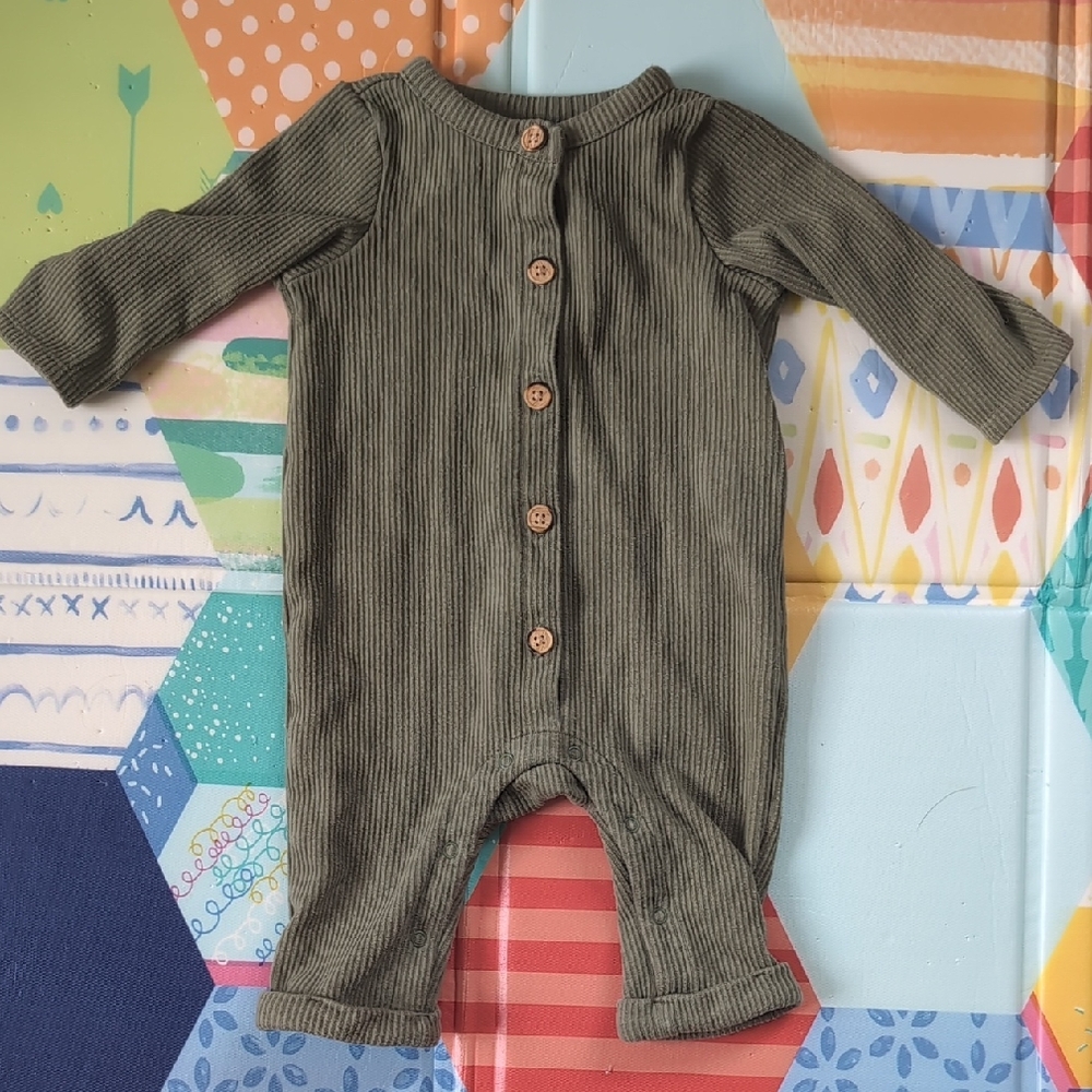 Cat & Jack Cozy Ribbed Romper